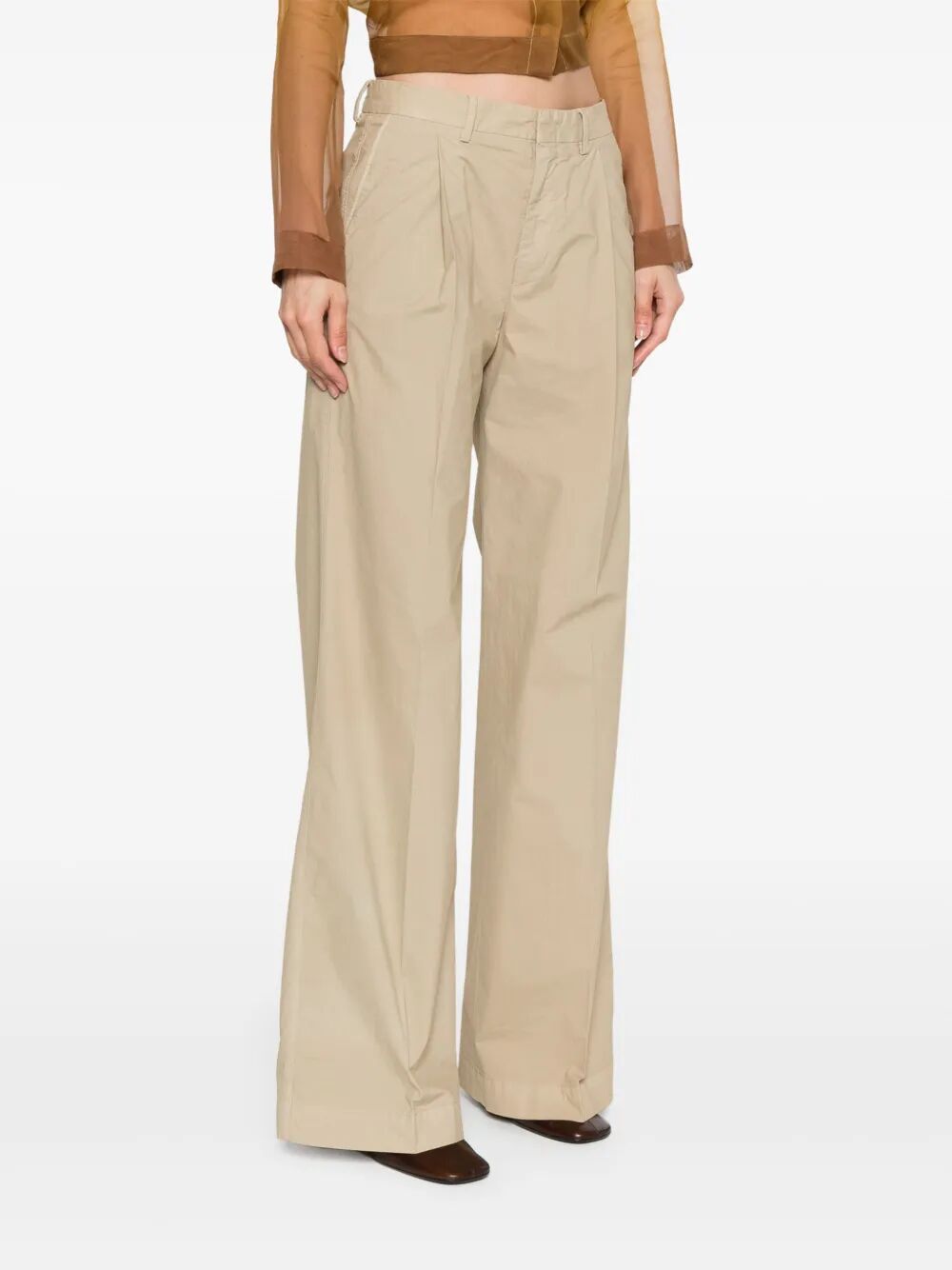 MID-WEIGHT COTTON STRAIGHT-LEG JONAP TROUSERS