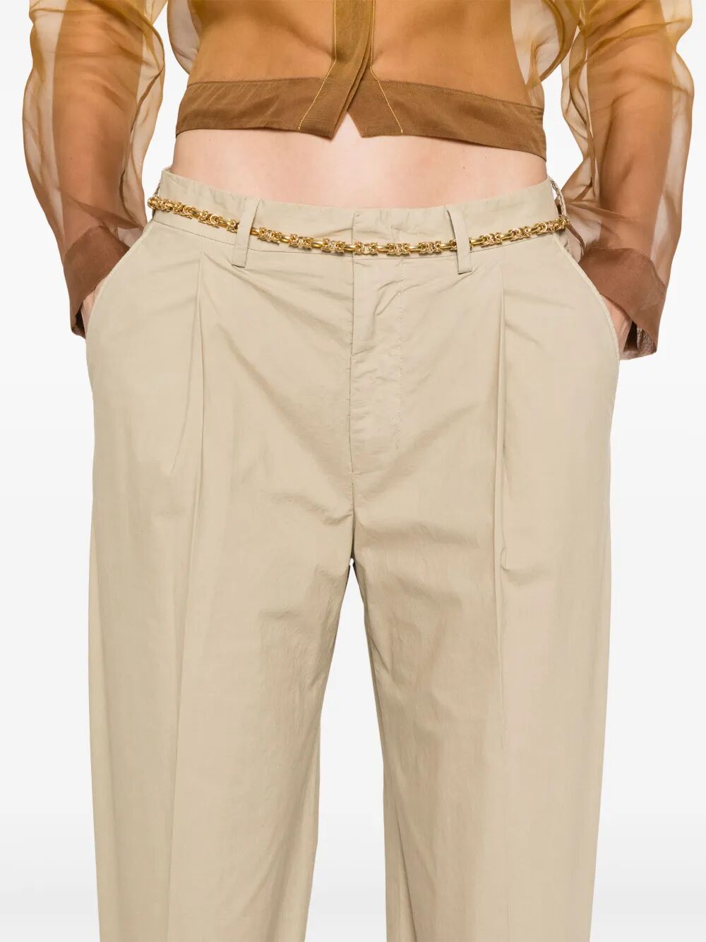MID-WEIGHT COTTON STRAIGHT-LEG JONAP TROUSERS
