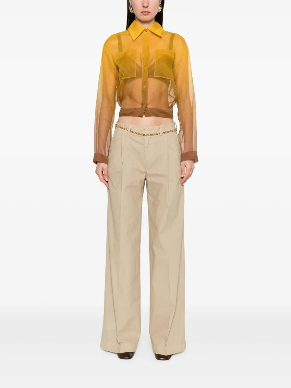 MID-WEIGHT COTTON STRAIGHT-LEG JONAP TROUSERS