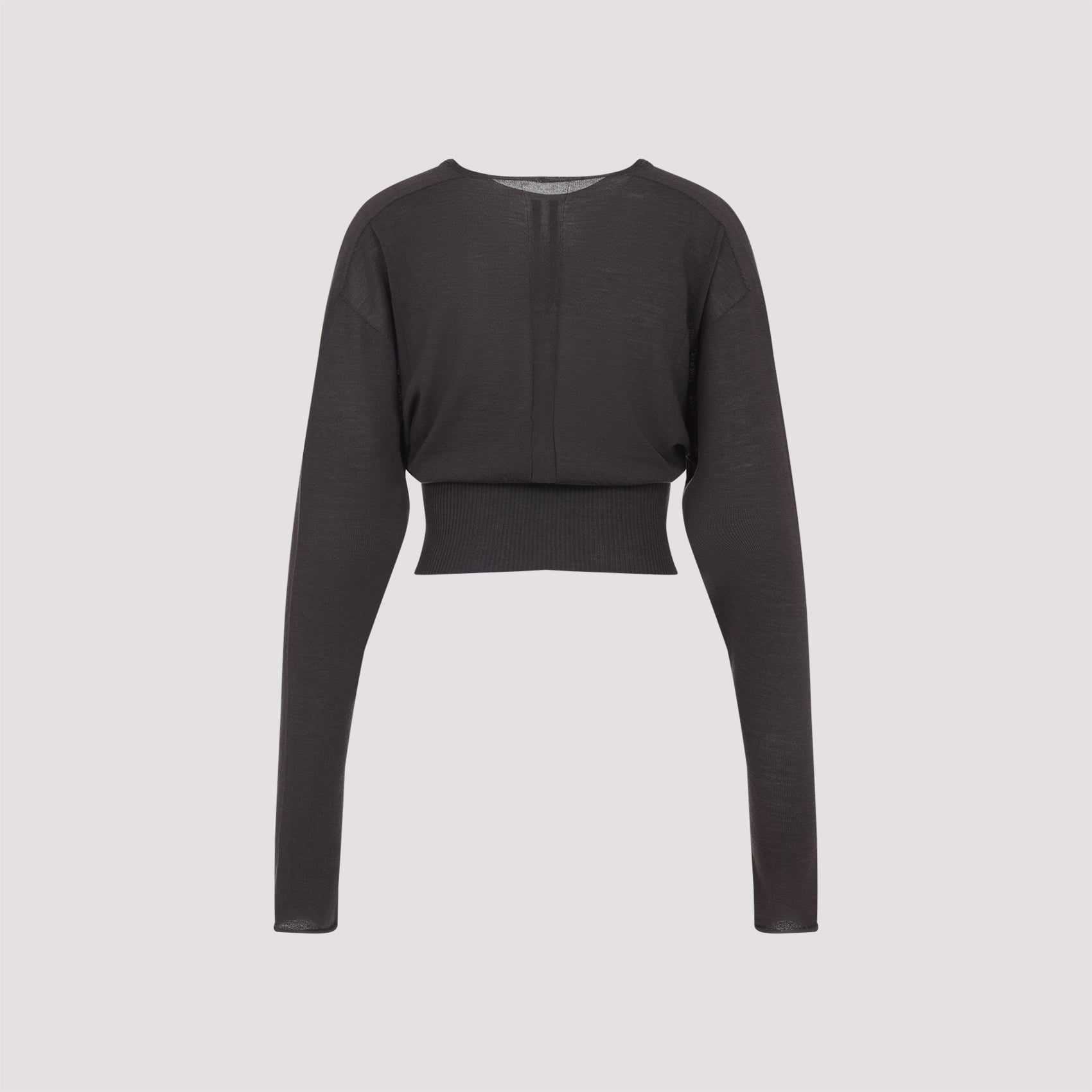 V Cropped Pullover