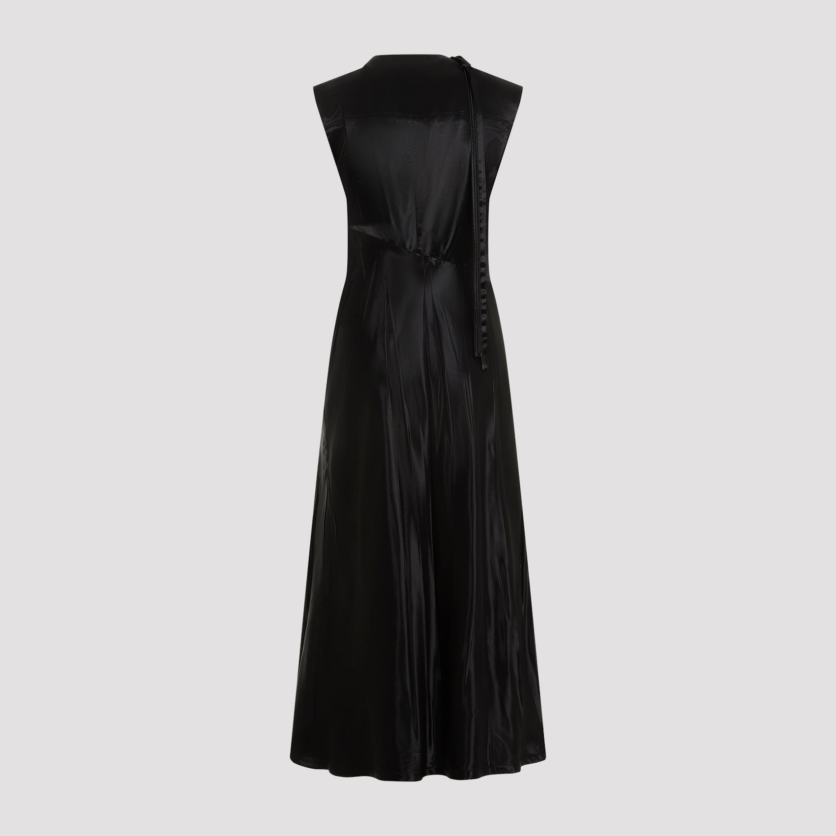 Cupro Long Dress