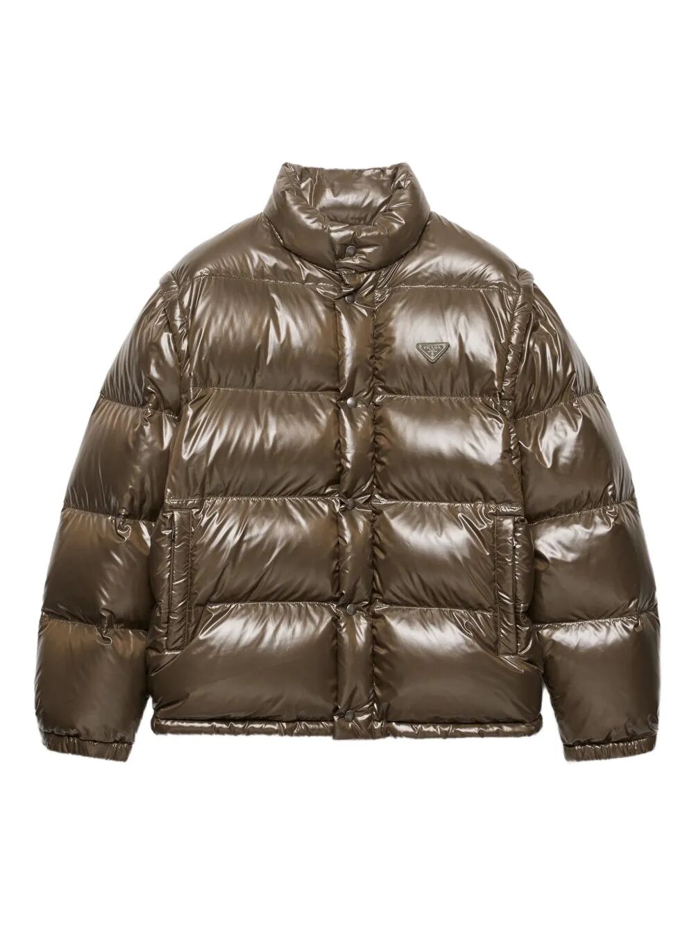MEDIUM-WEIGHT RE-NYLON DOWN JACKET