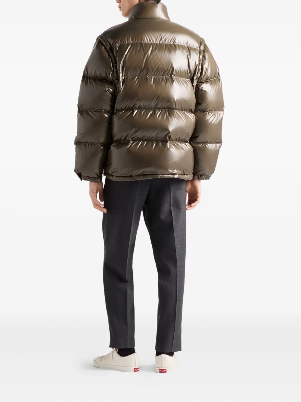MEDIUM-WEIGHT RE-NYLON DOWN JACKET