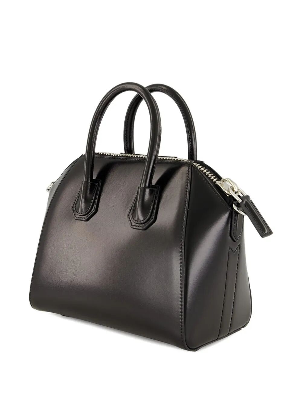 MINI ANTIGONA BAG IN BOX LEATHER