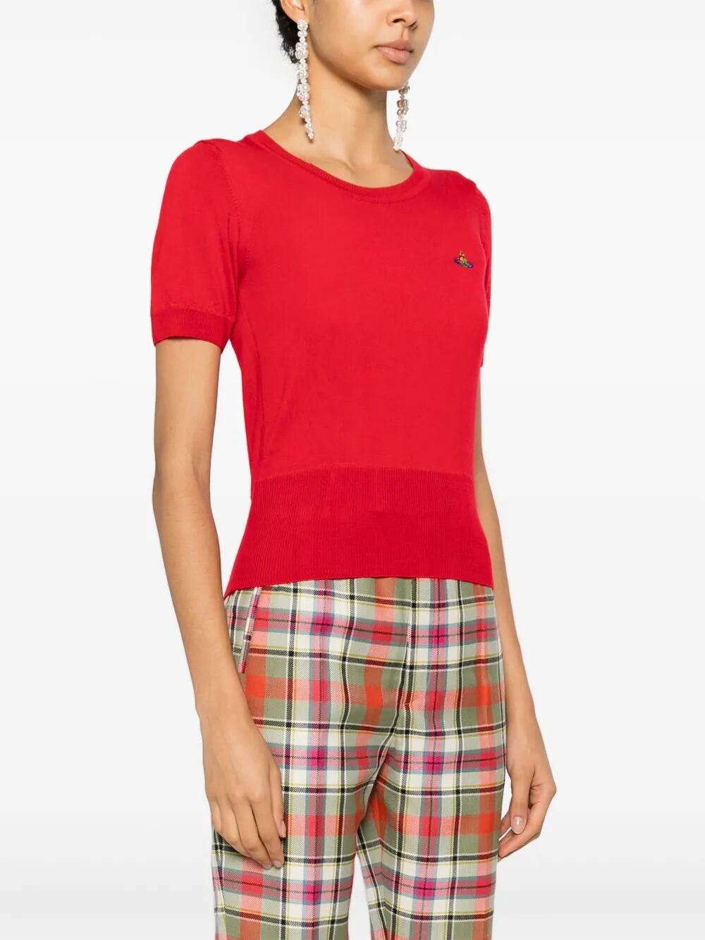 BEA KNITTED SHORT-SLEEVED TOP