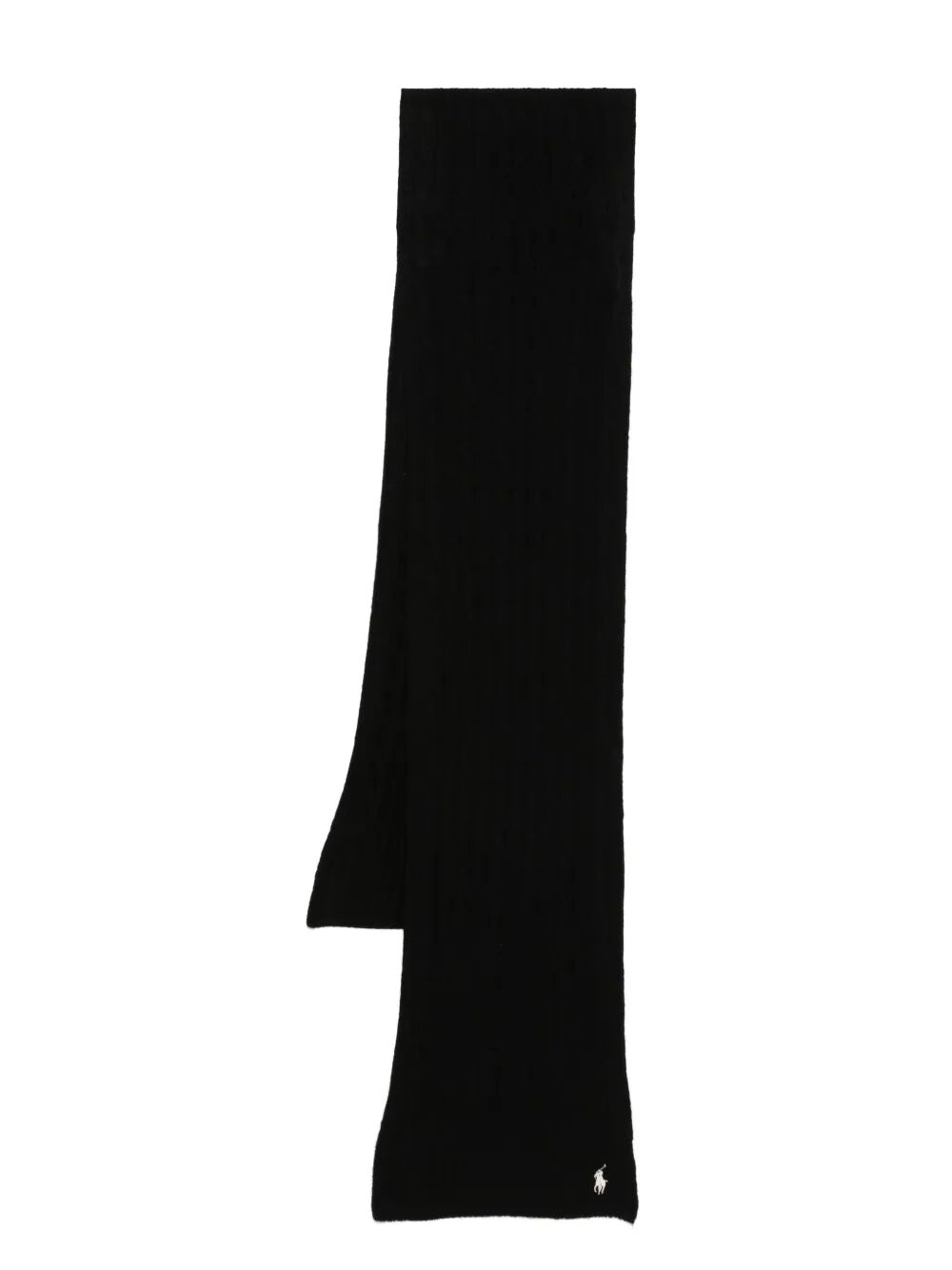 CABLE-KNIT WOOL-CASHMERE SCARF