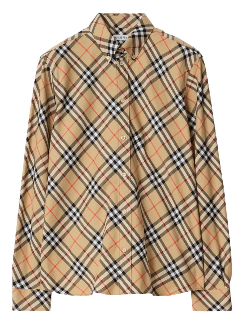 ROAN RELAXED FIT CHECK COTTON FLANNEL SHIRT