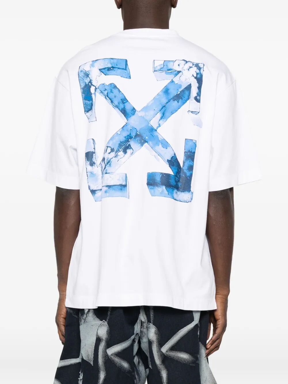 BACK PRINT COTTON T-SHIRT