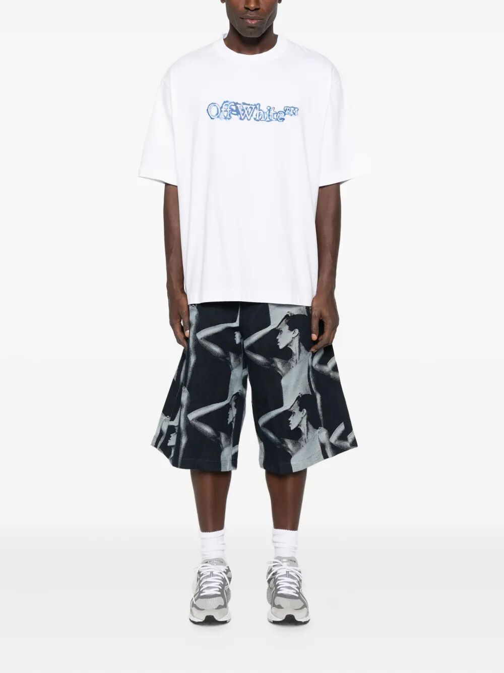 BACK PRINT COTTON T-SHIRT