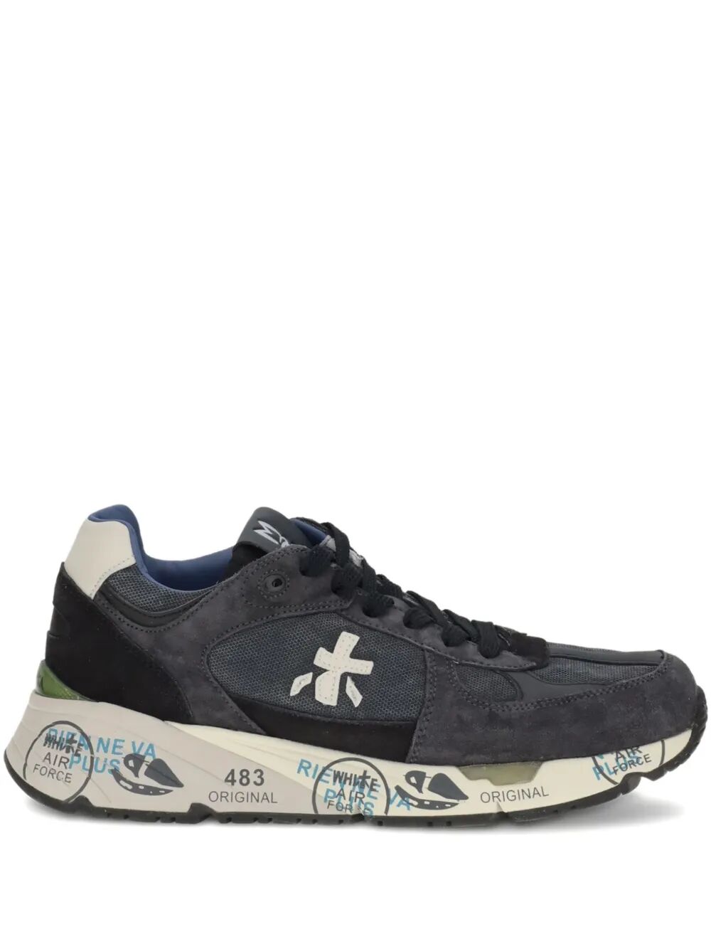 MASE SUEDE AND MESH SNEAKERS