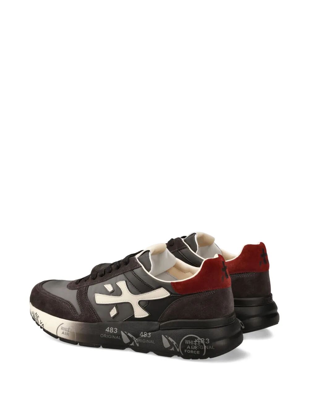 MICK SUEDE AND NYLON SNEAKERS
