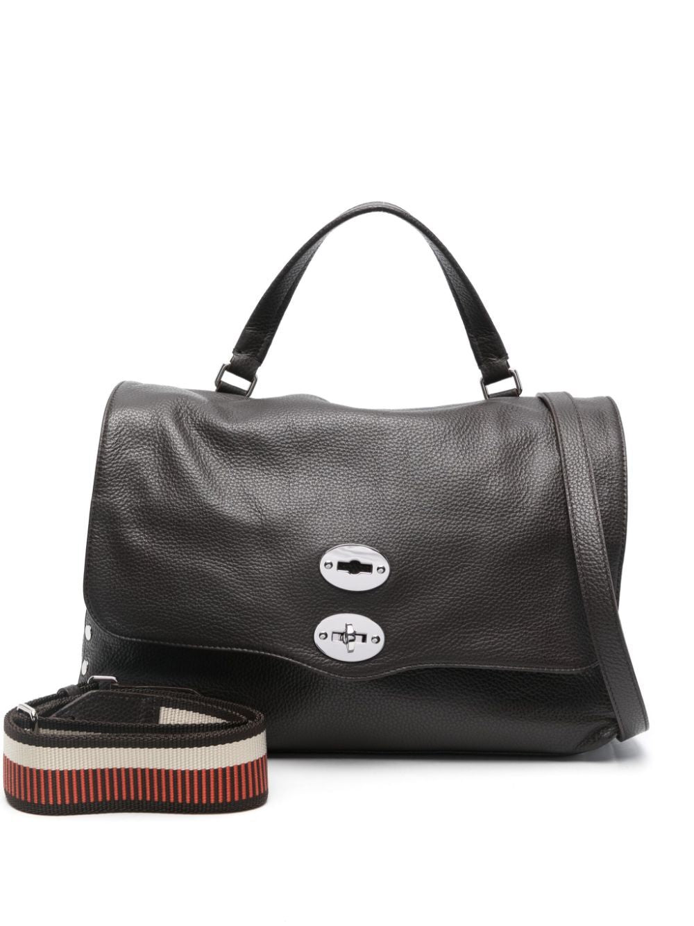 TUMBLED LEATHER MEDIUM POSTINA DAILY GIORNO BAG