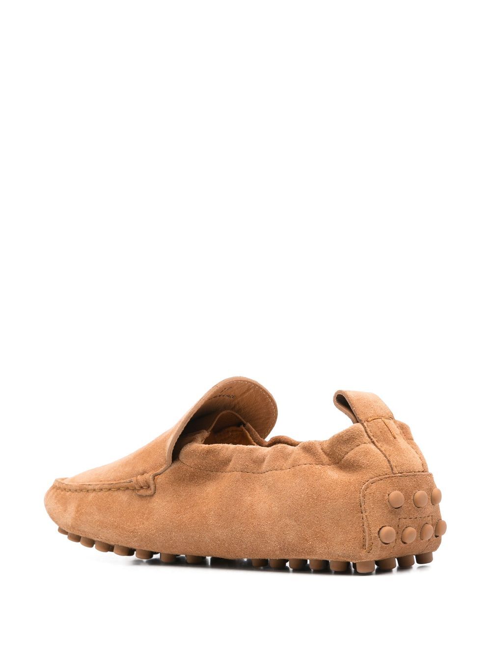 GOMMINO CURLED SUEDE LOAFERS