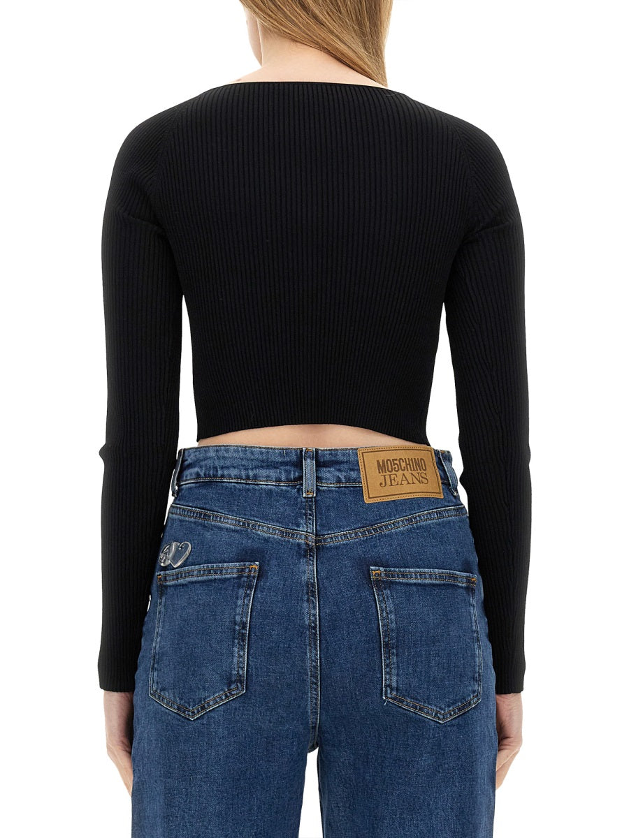 RIBBED CROP TOP