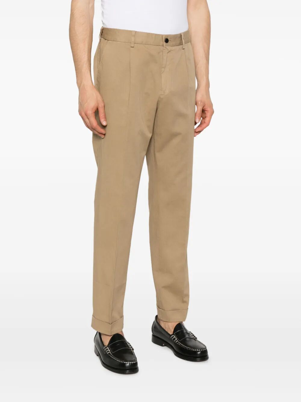 CAMBRIDGE COTTON BLEND CHINOS
