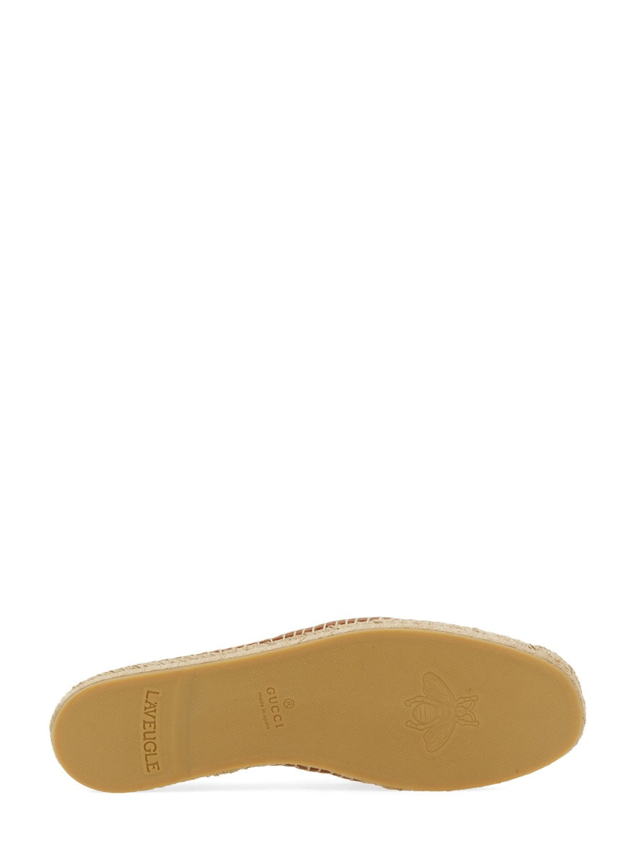 ESPADRILLES WITH CROSS GG