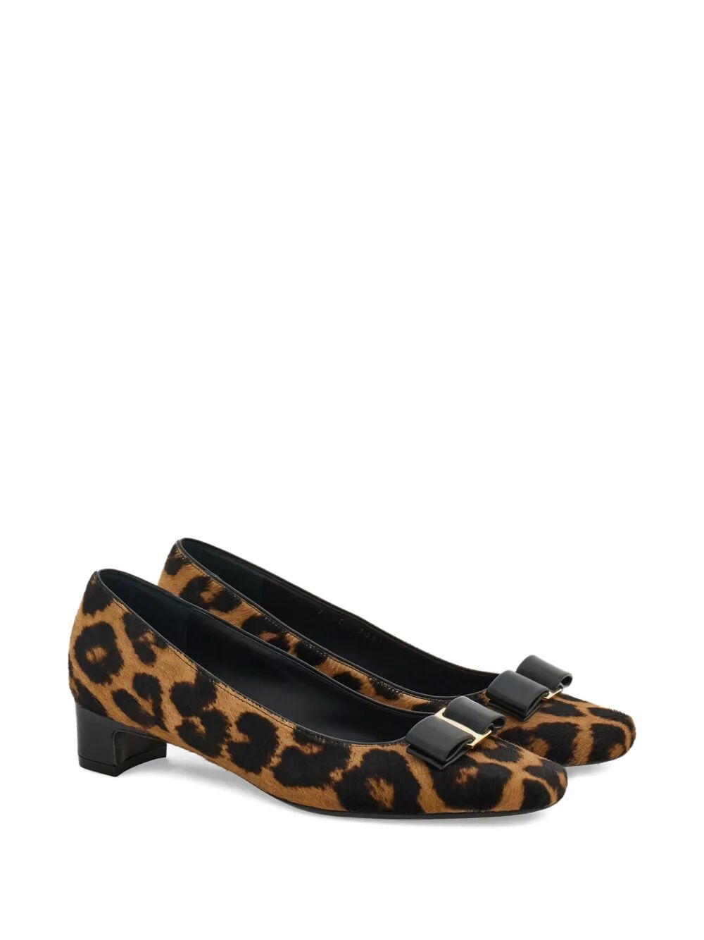 HORSEHAIR PRINTED PIRRI PONY DÉCOLLETÉ