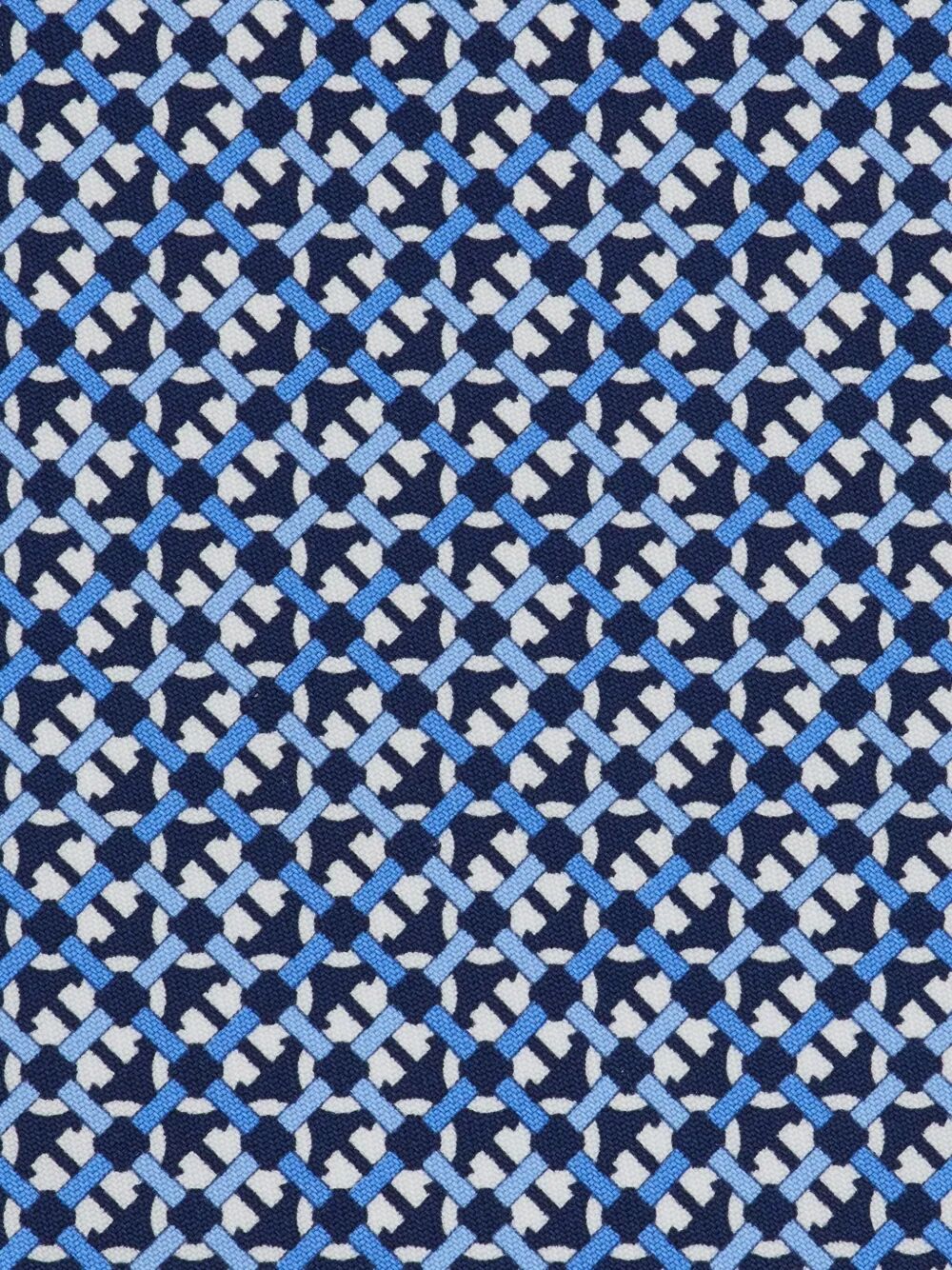 ANTEO GANCINI PRINT SILK TIE