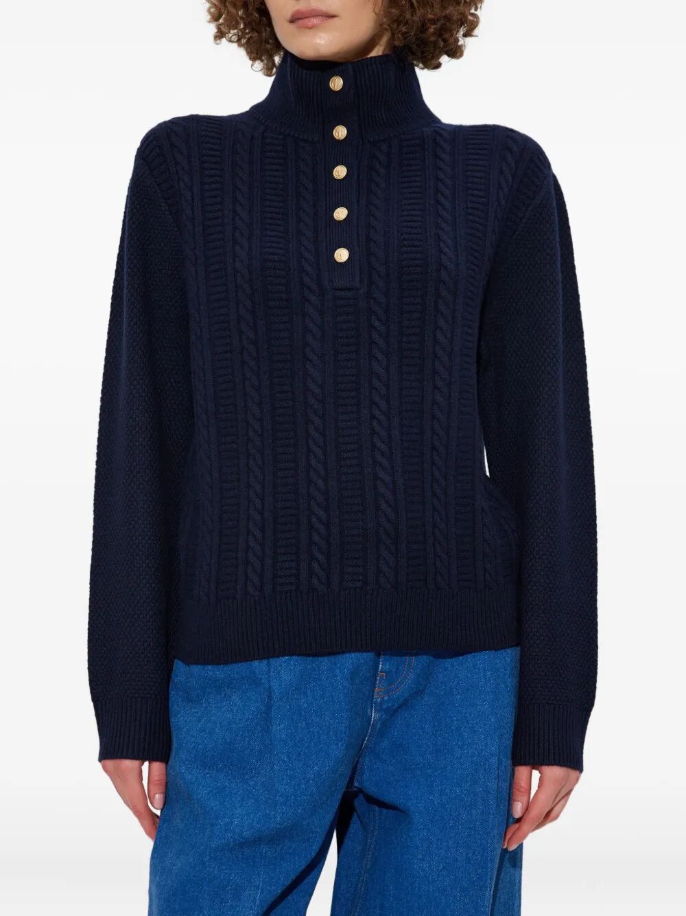 THEA WOOL TURTLE NECK SWEATER