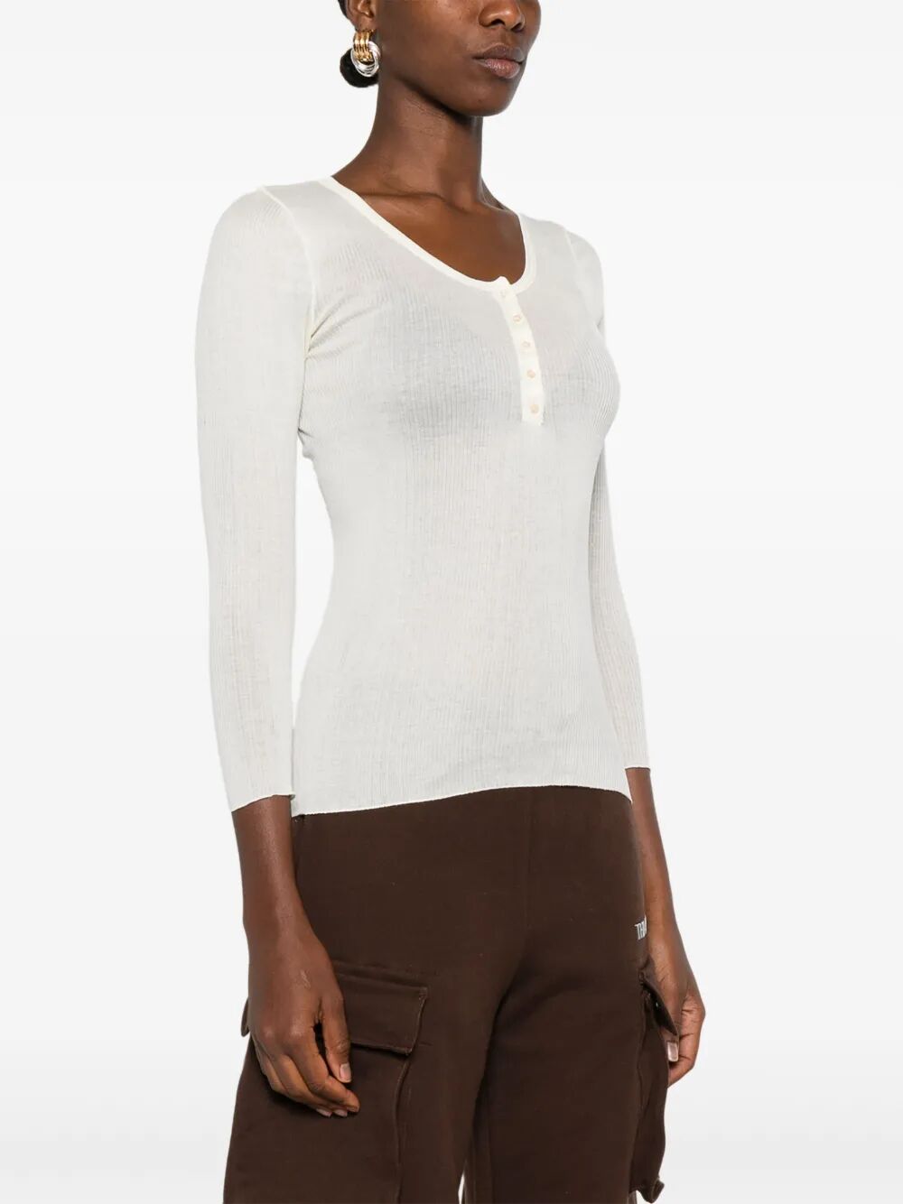 LAMYLIC LONG SLEEVE COTTON TOP