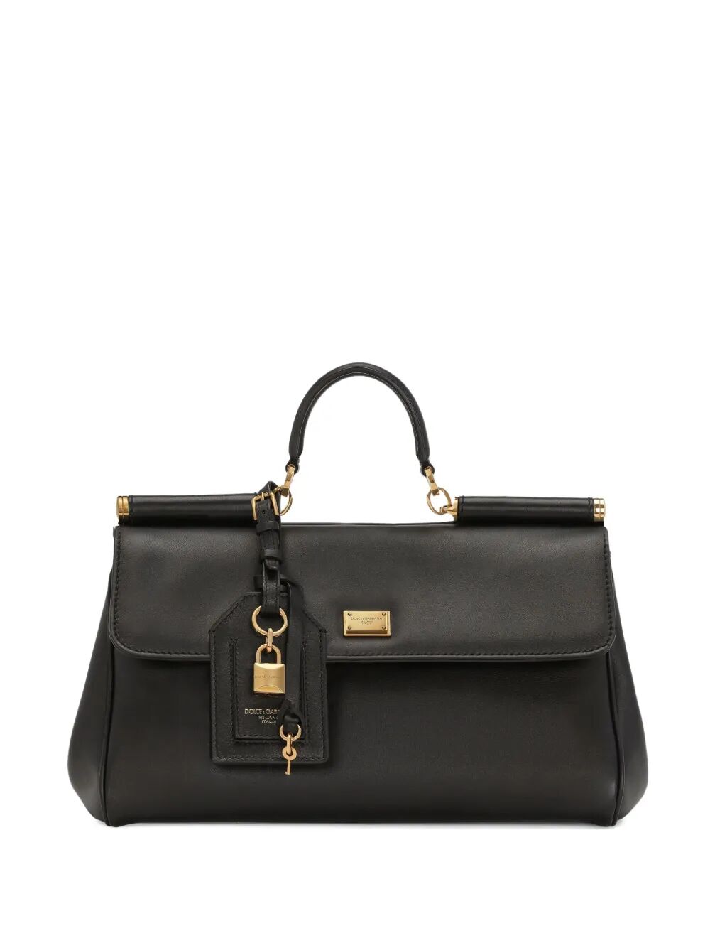PLONGÉ LEATHER MY SICILY HANDBAG