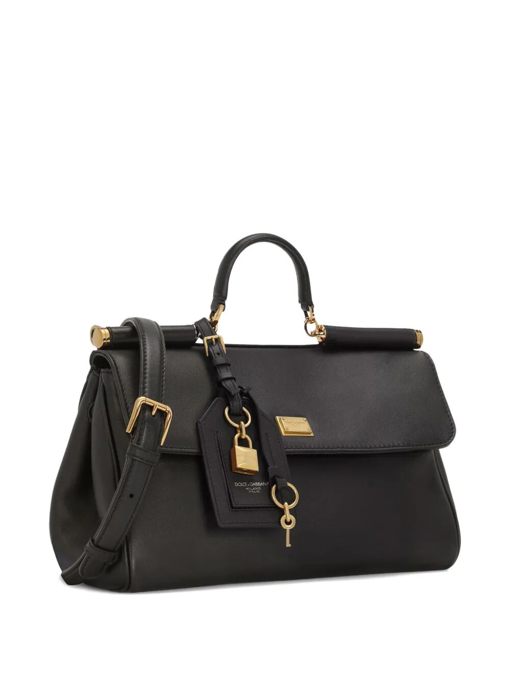 PLONGÉ LEATHER MY SICILY HANDBAG
