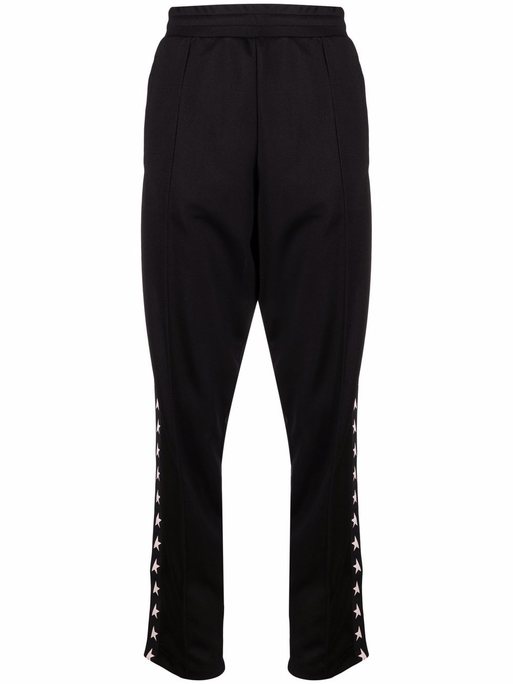 TECHNICAL JERSEY JOGGERS WITH STARS ON THE SIDES