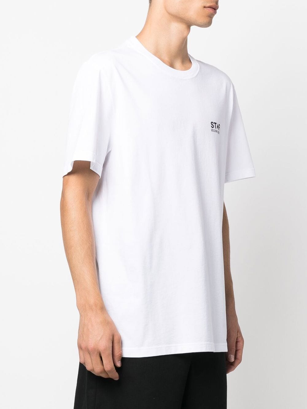 STAR COLLECTION T-SHIRT WITH CONTRASTING LOGO AND STAR