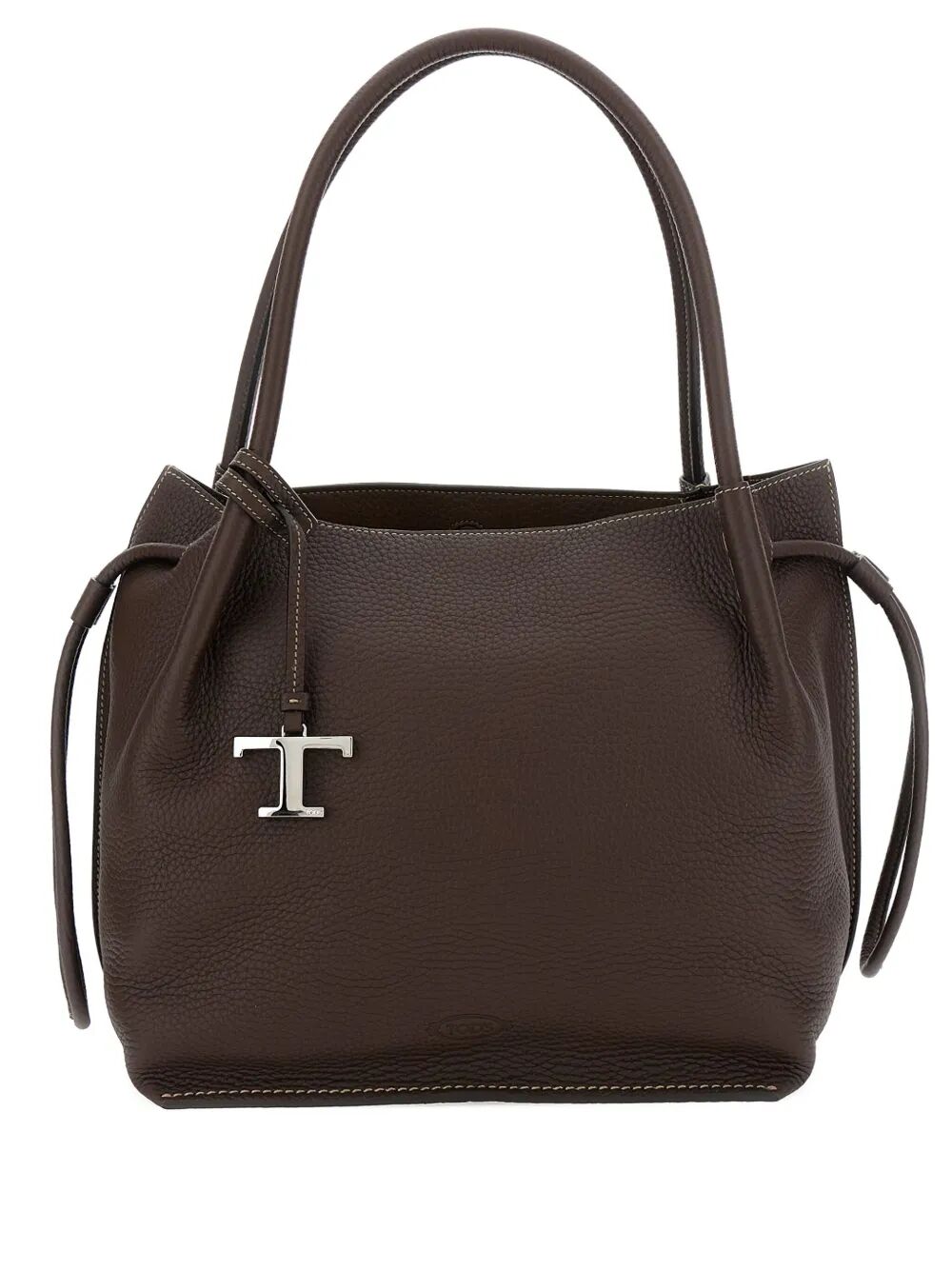LEATHER MEDIUM BUCKET BAG