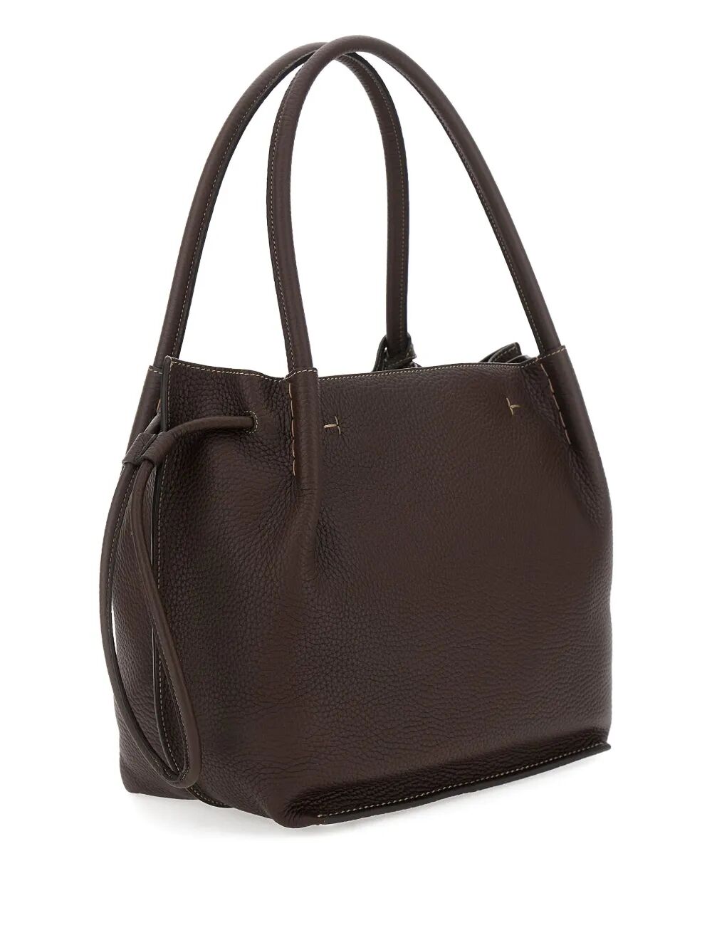 LEATHER MEDIUM BUCKET BAG