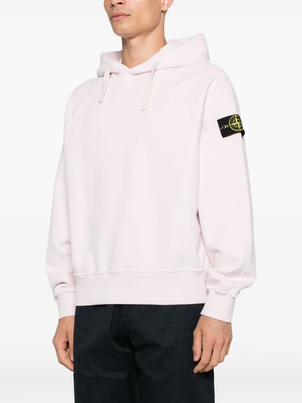 BRUSHED ORGANIC COTTON FLEECE OVERSIZED FIT HOODIE