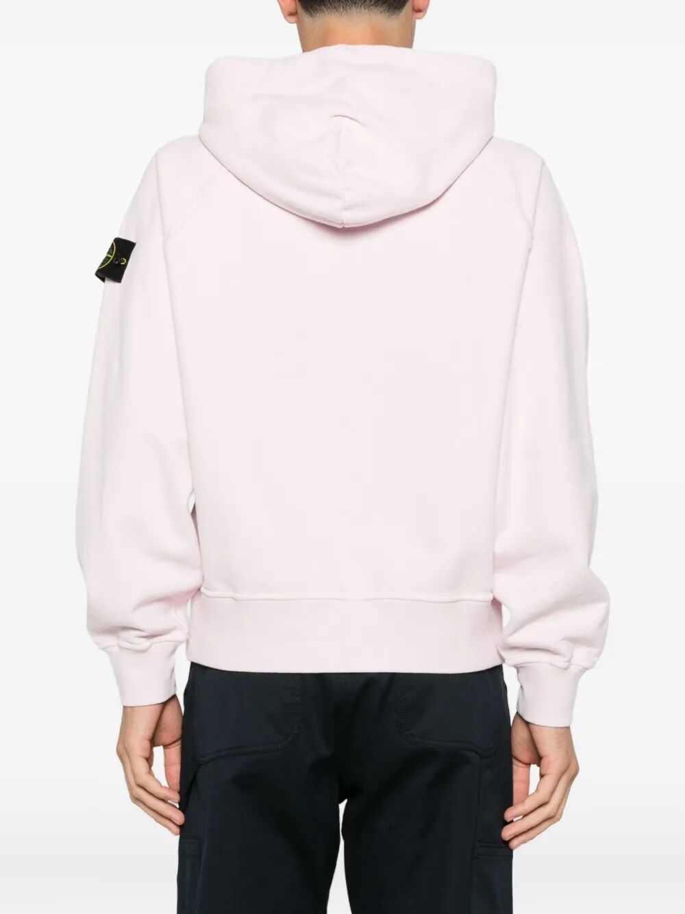 BRUSHED ORGANIC COTTON FLEECE OVERSIZED FIT HOODIE