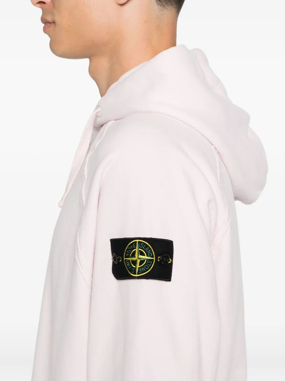 BRUSHED ORGANIC COTTON FLEECE OVERSIZED FIT HOODIE