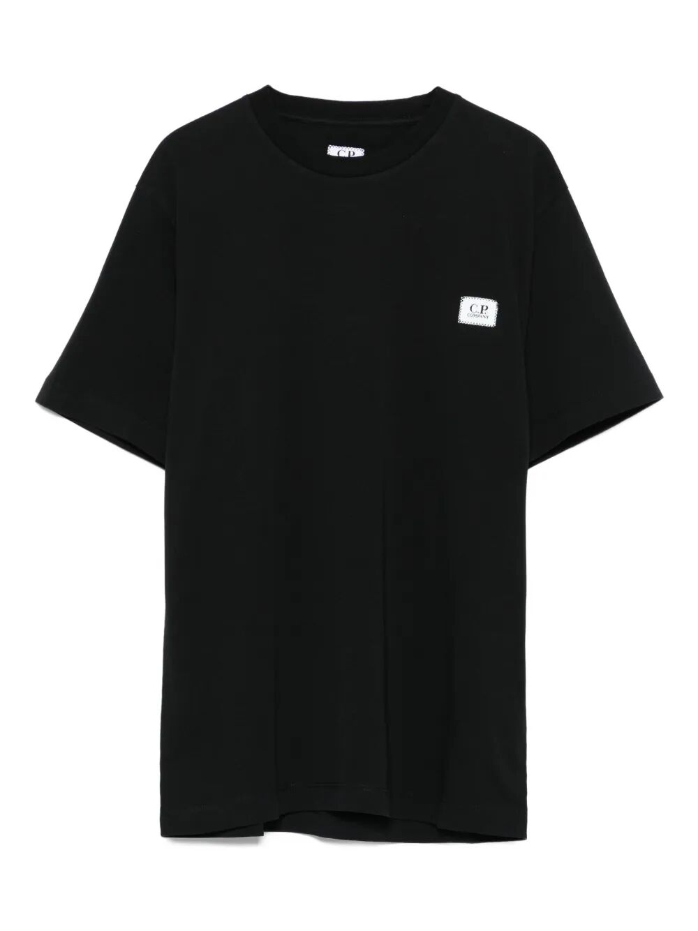 LOGO-PATCH COTTON T-SHIRT