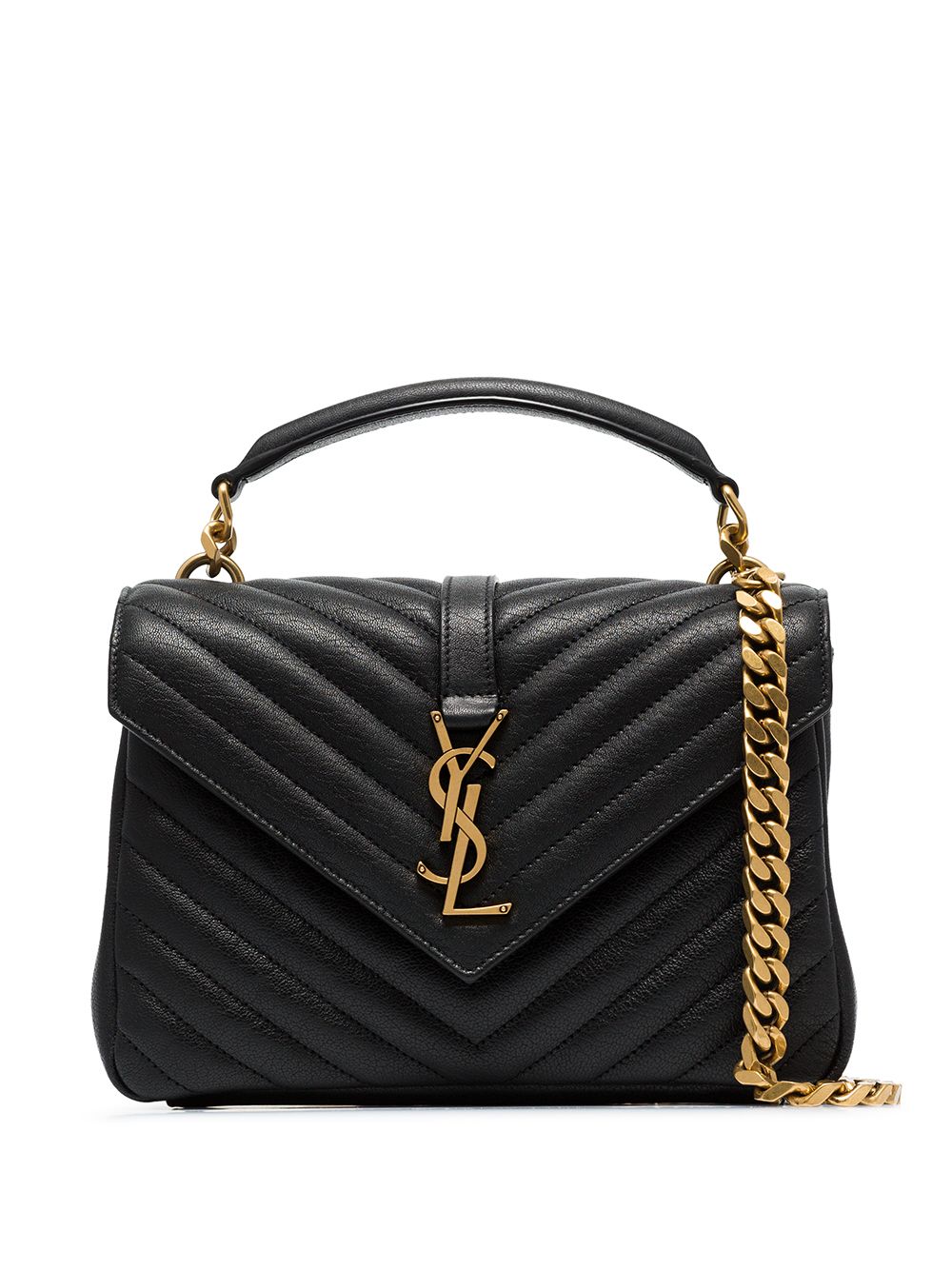 COLLEGE MEDIUM BAG IN QUILTED LEATHER