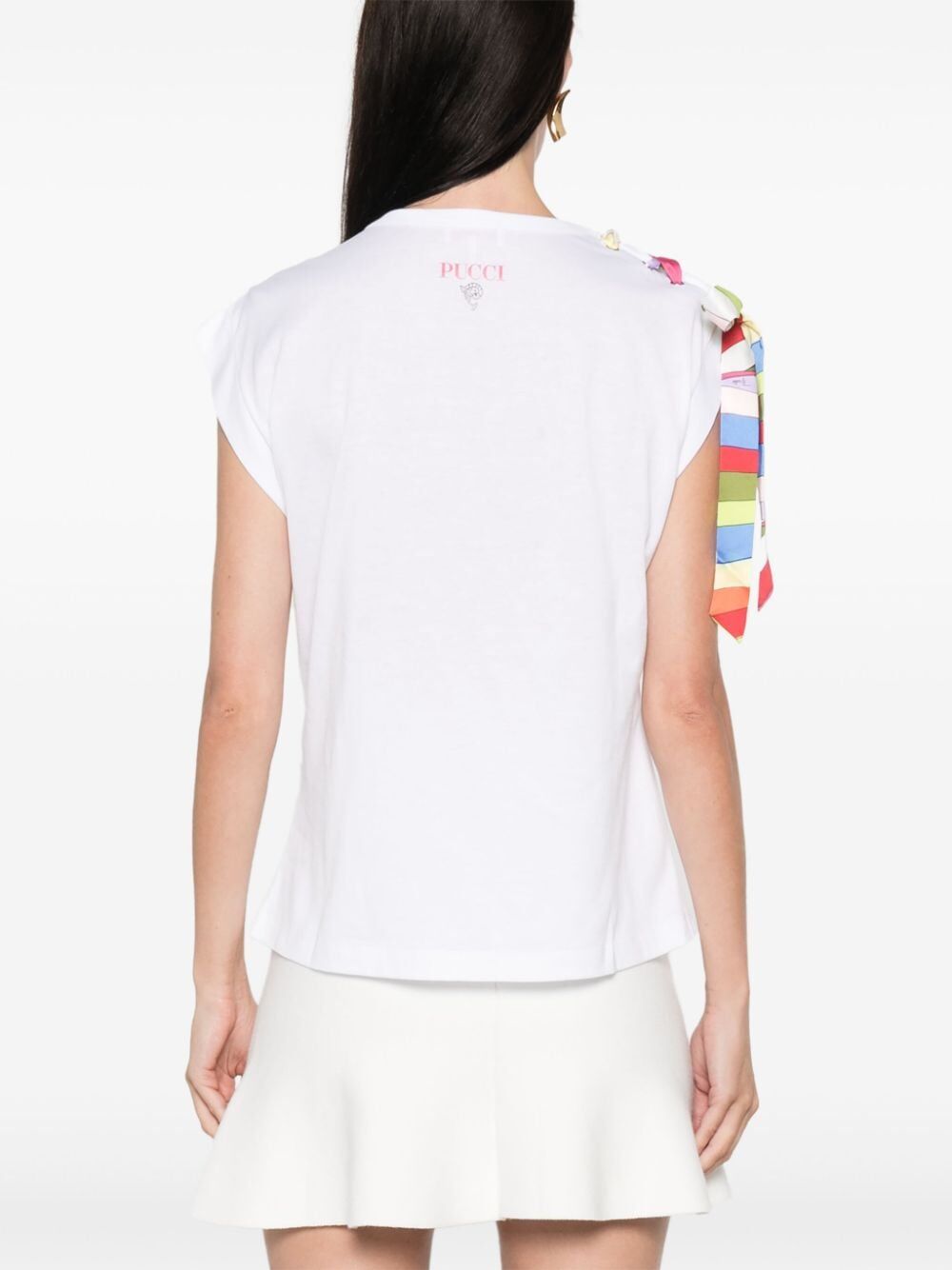 TIE-DETAIL T-SHIRT