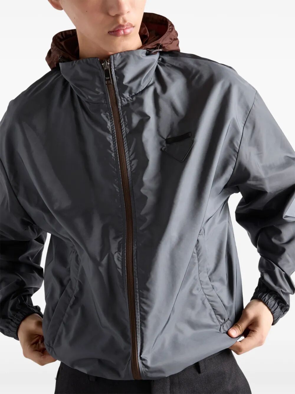 REVERSIBLE RE-NYLON JACKET