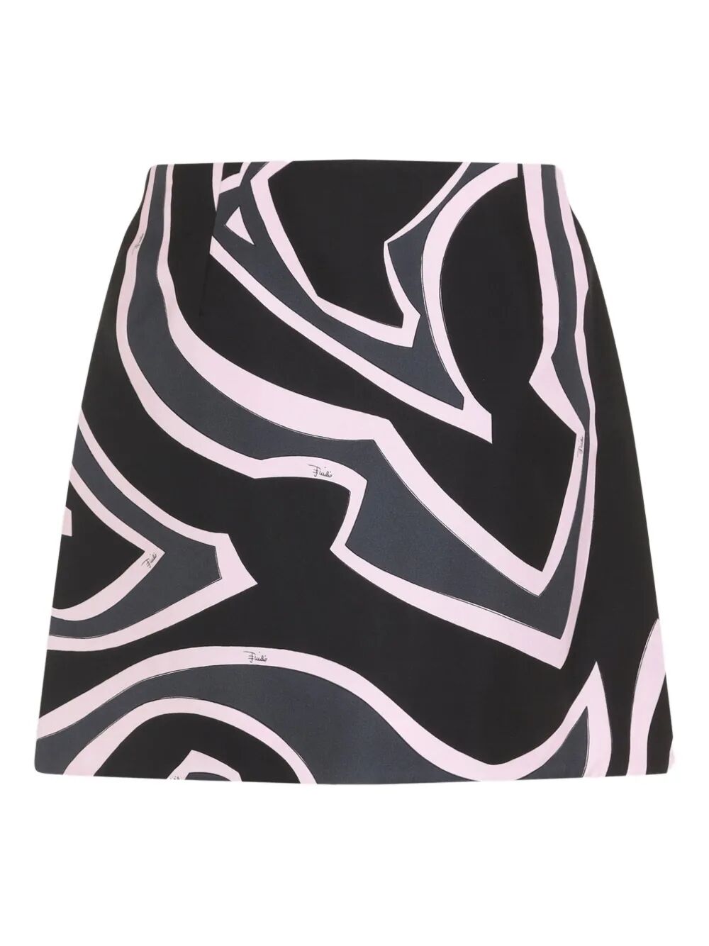 PRINTED MINISKIRT