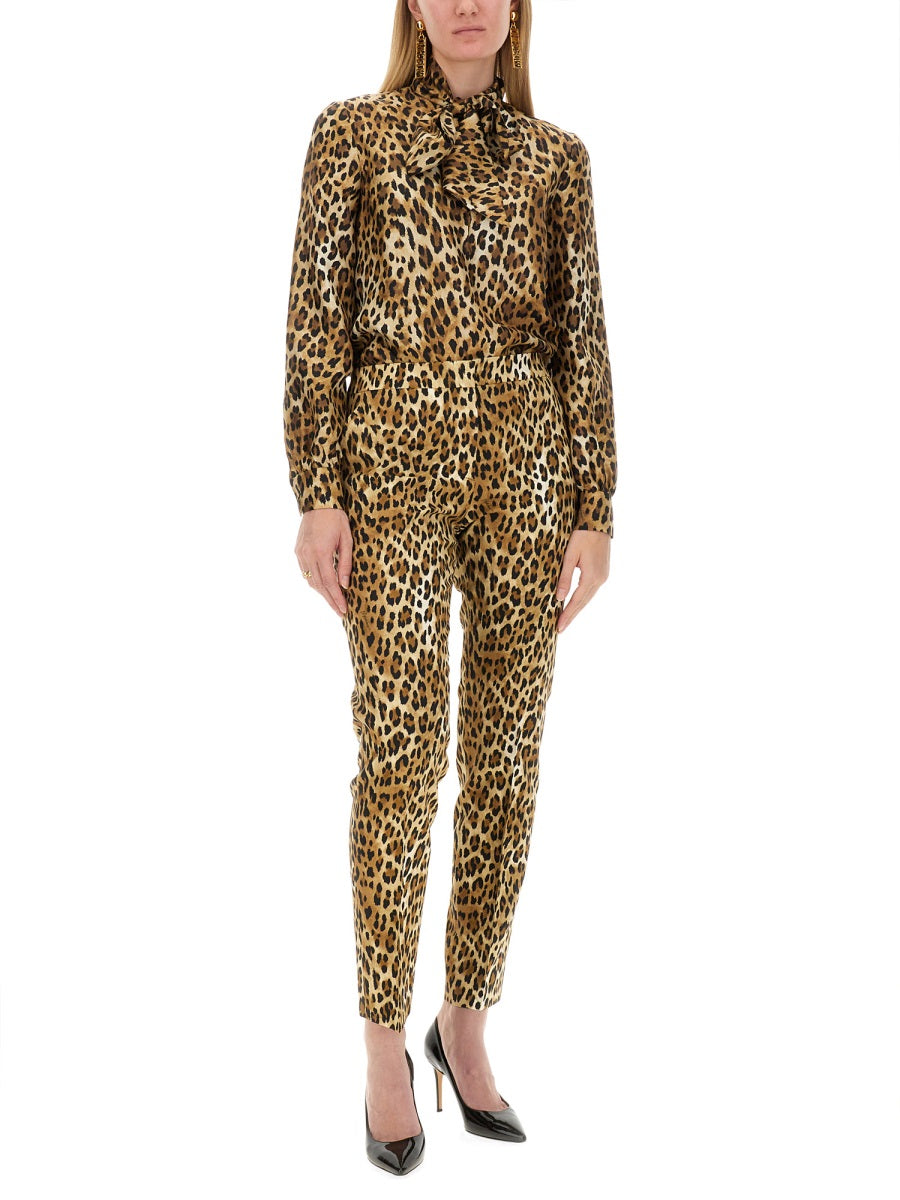 PANTS WITH ANIMAL PATTERN