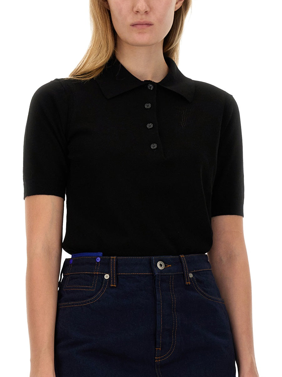 STRETCH COTTON POLO SHIRT