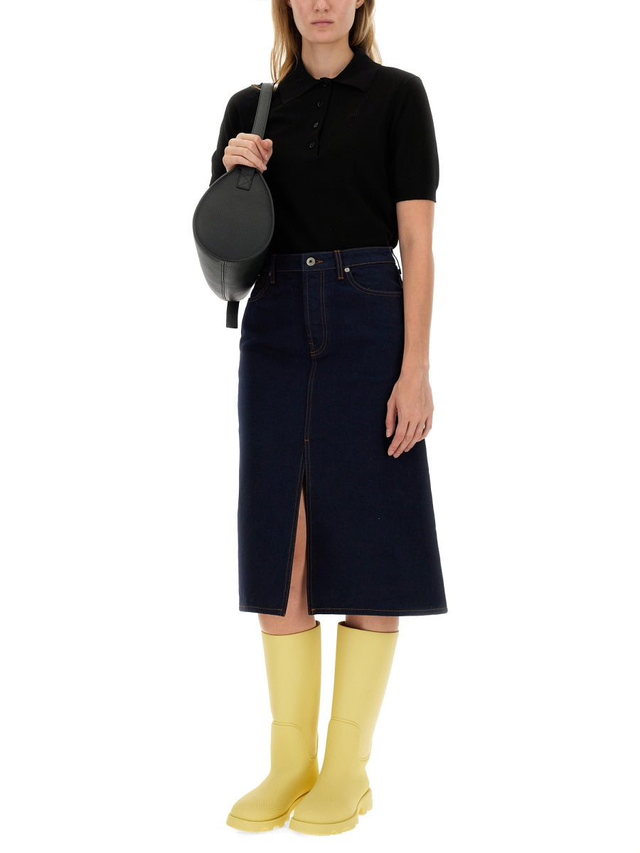 STRETCH COTTON POLO SHIRT