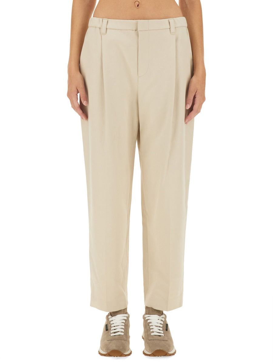 CROPPED FIT PANTS