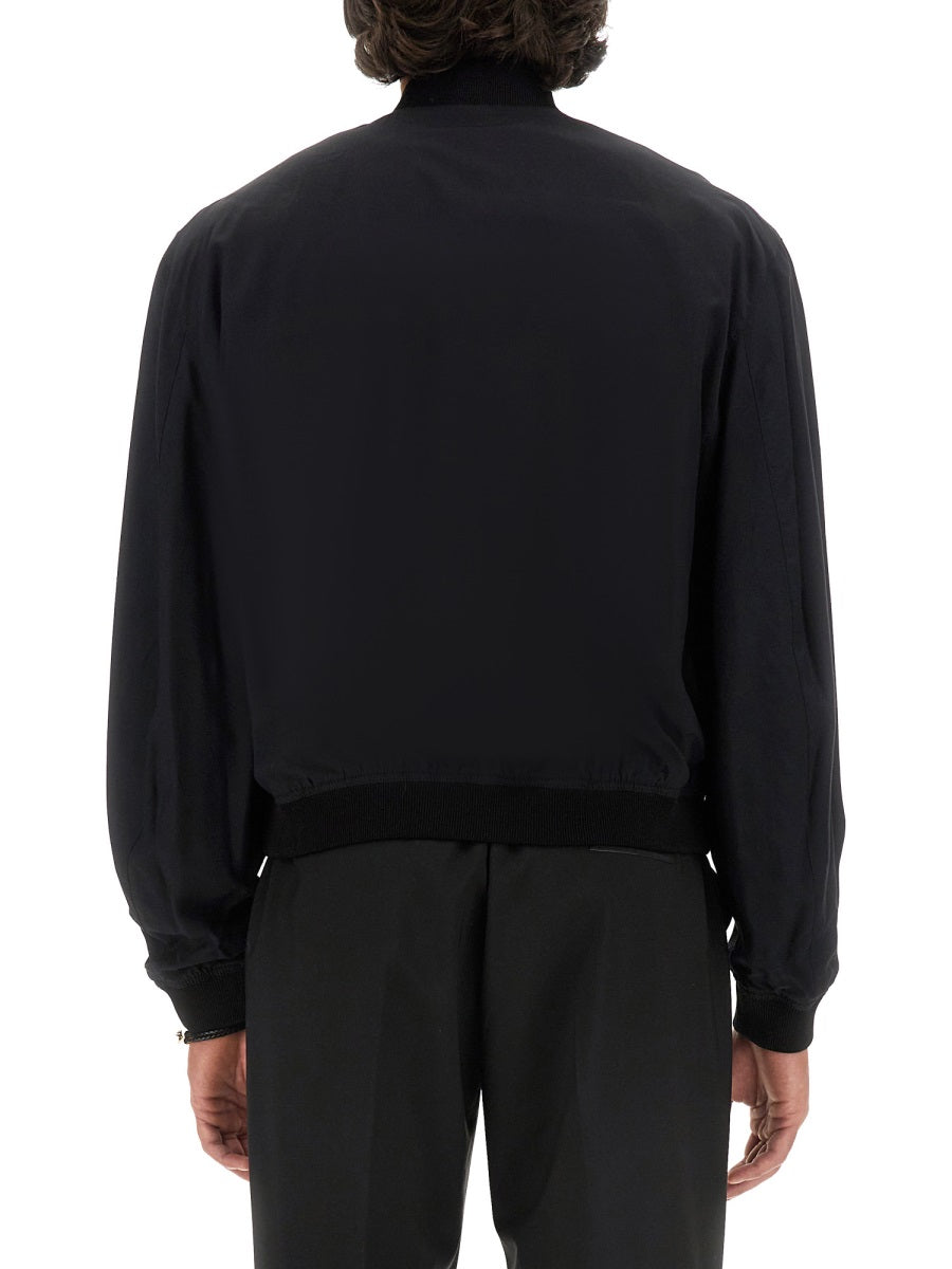 REVERSIBLE BAROQUE SEA JACKET