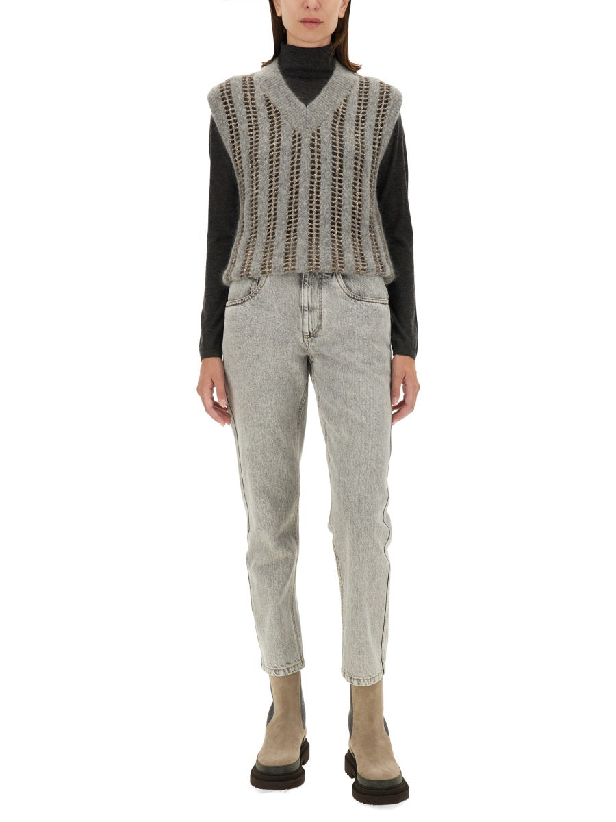 V-NECK VEST