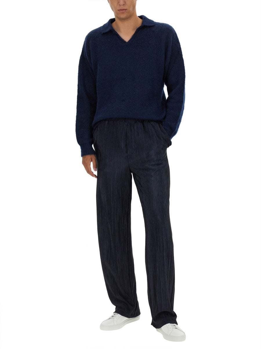 KNITTED POLO.