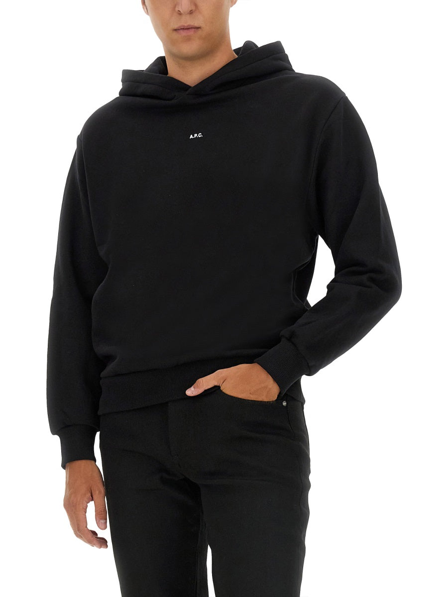 SWEATSHIRT WITH MICRO LOGO