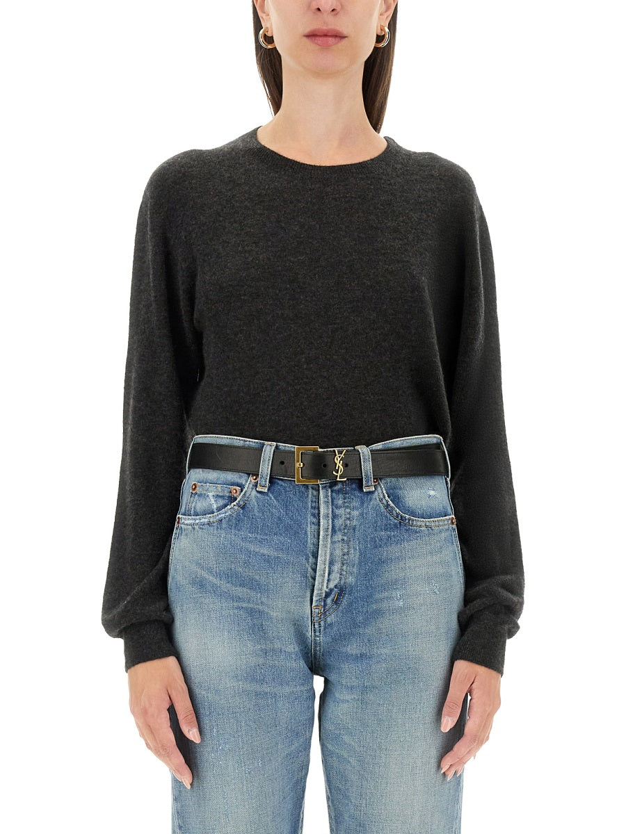 CASHMERE AND SILK SWEATER