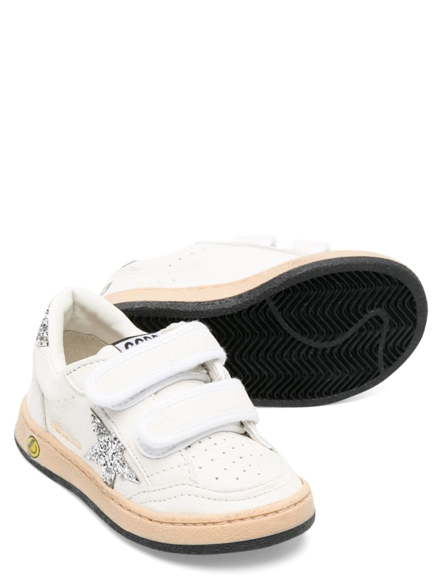 ballstar strap nappa upper glitter star and heel