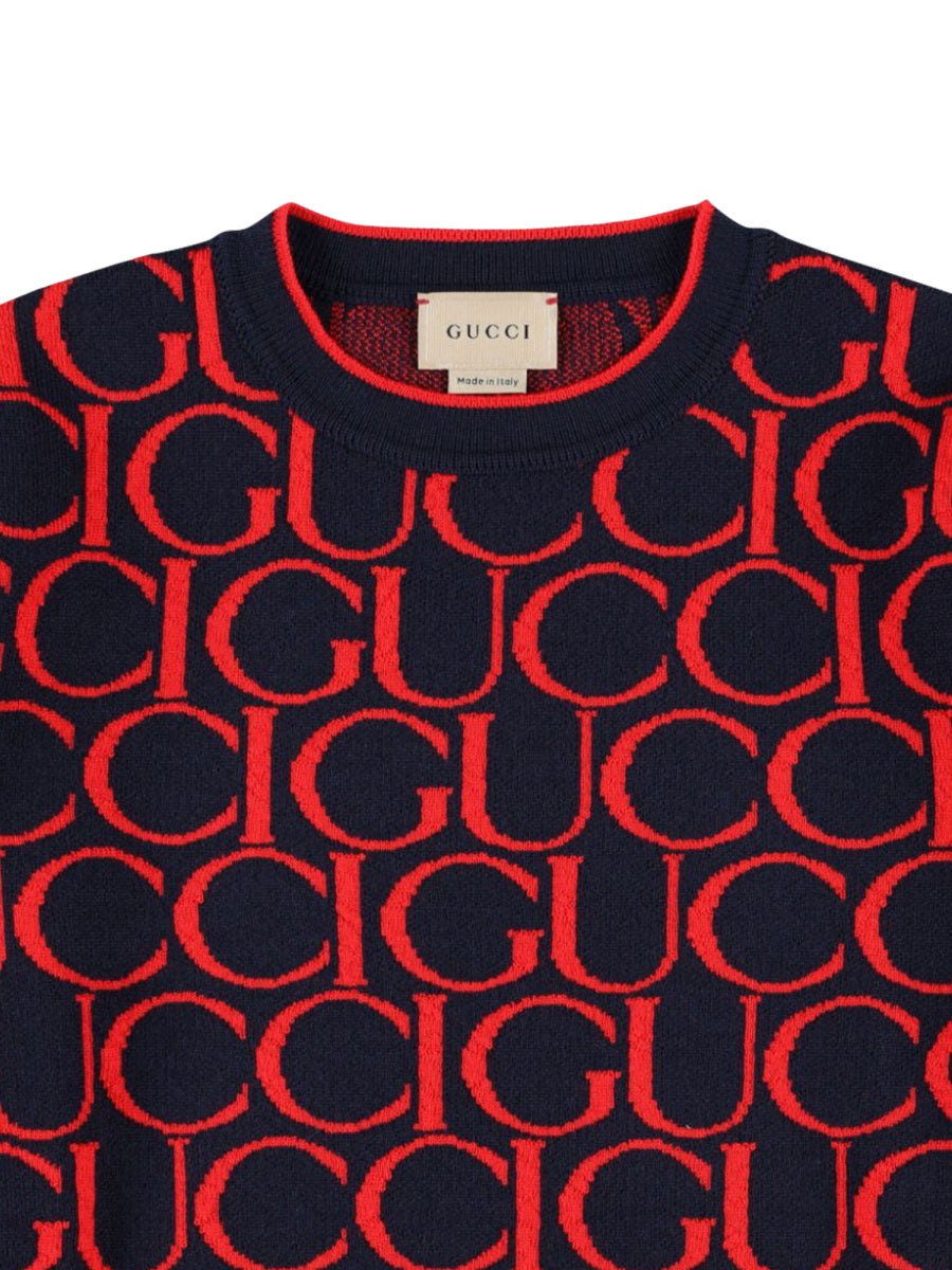 j l/s crew neck wo  jacqu/ ultramarine/red
