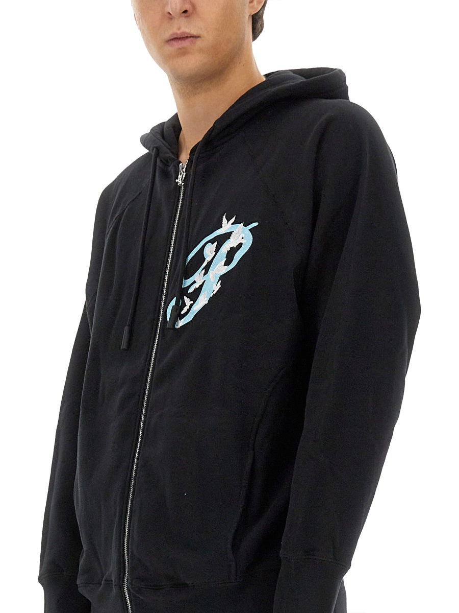 ZIP SWEATSHIRT.